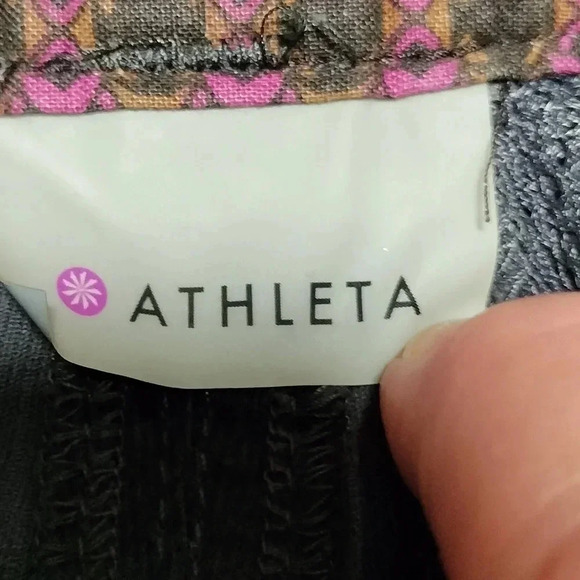 Athleta size 2 Gray Corduroy Skater Short Mini Skirt - Picture 9 of 10